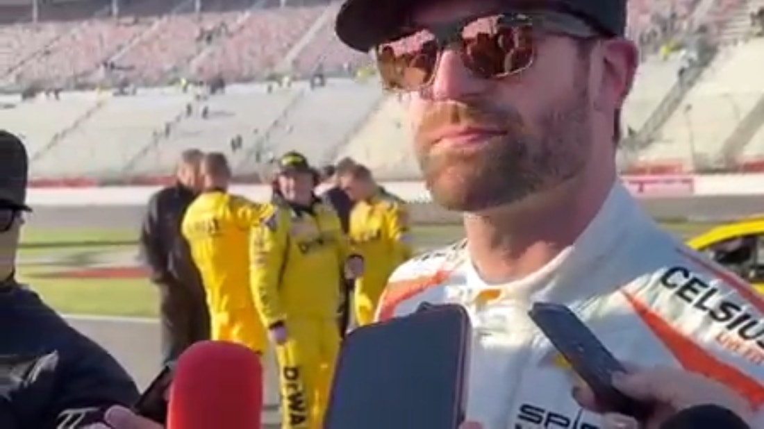 Corey LaJoie on his strategy at Atlanta and if he thought there would be a wreck on the final lap