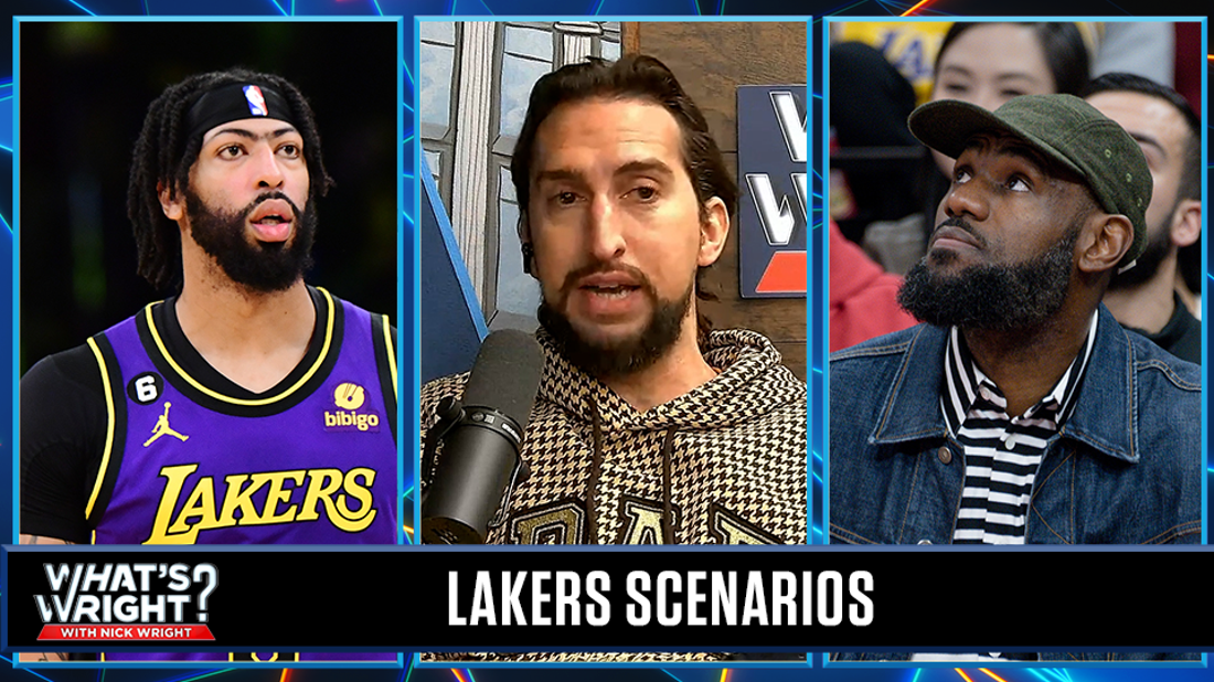 Can Anthony Davis & Lakers hold on to the season until LeBron returns? Nick answers | What's Wright?