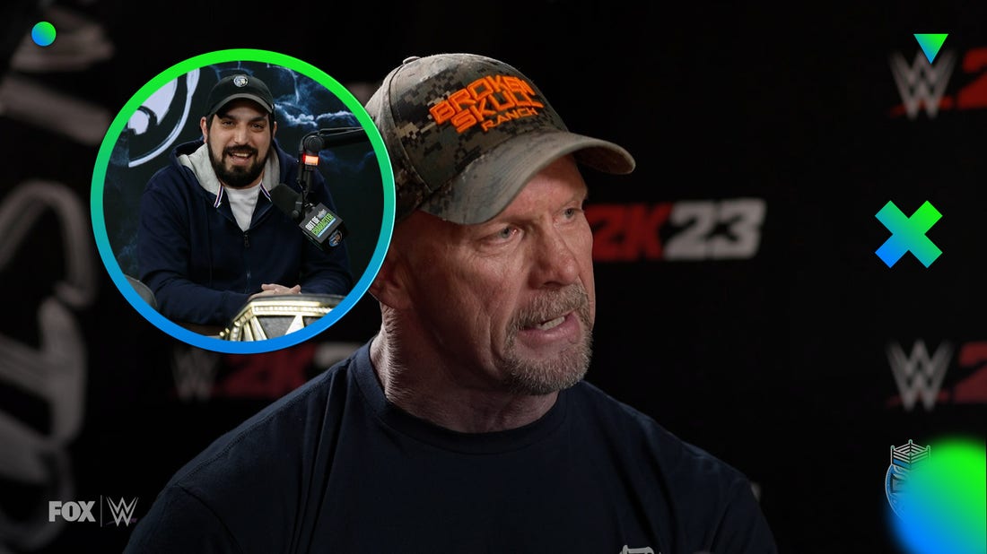 Steve Austin discusses the cover of WWE 2K23 and the chance of another match with John Cena