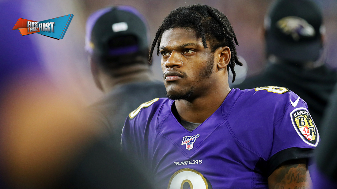 NFL memo prohibits teams to speak with Lamar Jackson's business partner | FIRST THINGS FIRST