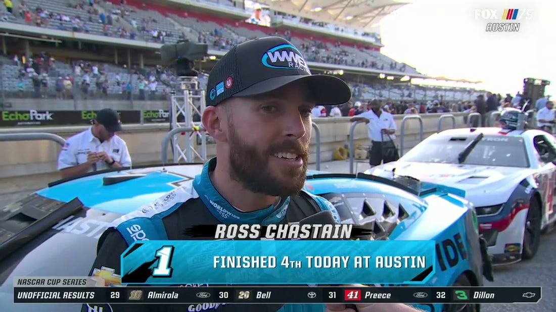 Ross Chastain speaks on his top 5 finish at the Echopark Automotive Grand Prix in Austin