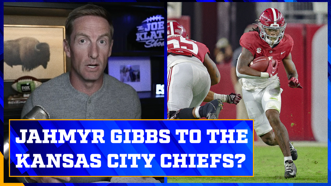 Why Jahmyr Gibbs to the Kansas City Chiefs is a no-brainer | The Joel Klatt Show