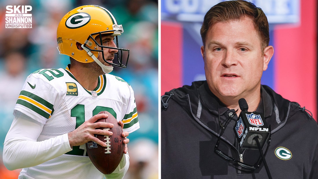 Packers GM Brian Gutekunst says Aaron Rodgers talks 'never transpired' | UNDISPUTED