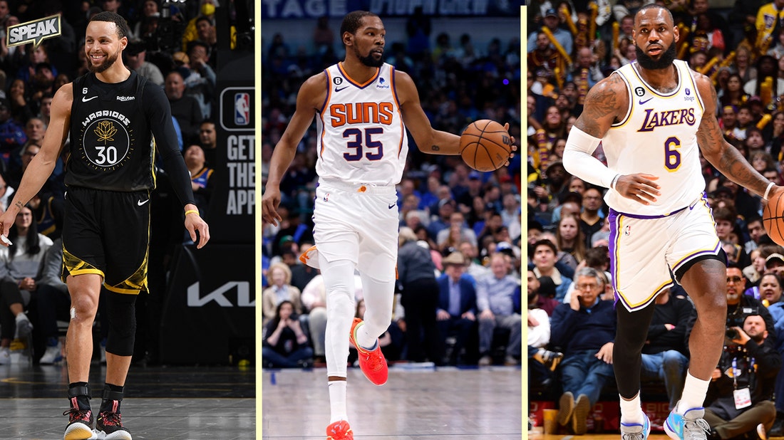 How open is the West with KD's return to Suns, Steph Curry, LeBron leading the way? | SPEAK