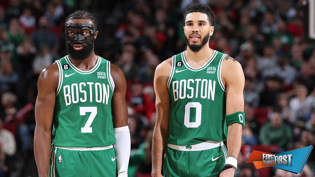 Jayson Tatum & Jaylen Brown combine for 70 Pts in Celtics win vs. Bucks | FIRST THINGS FIRST
