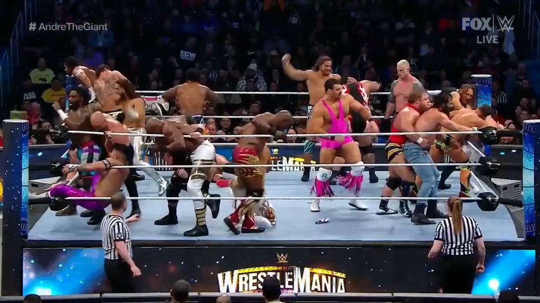 Bobby Lashley dominates the 2023 Andre the Giant Battle Royal | WWE on FOX