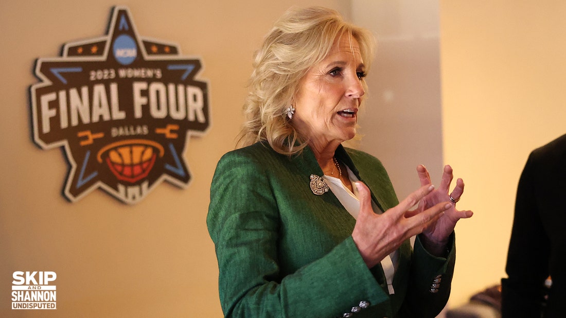 Jill Biden wants to invite LSU & Iowa women's basketball team to White House | UNDISPUTED