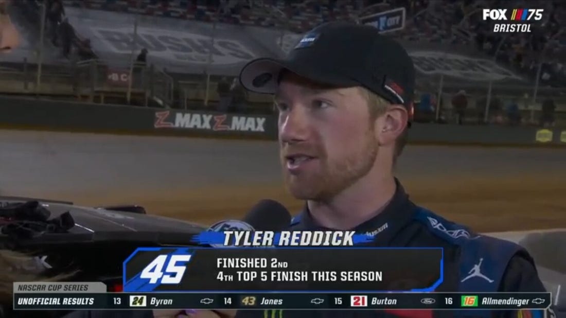 'Just needed to be a little bit closer than I was!' - Tyler Reddick talks battle with Christopher Bell