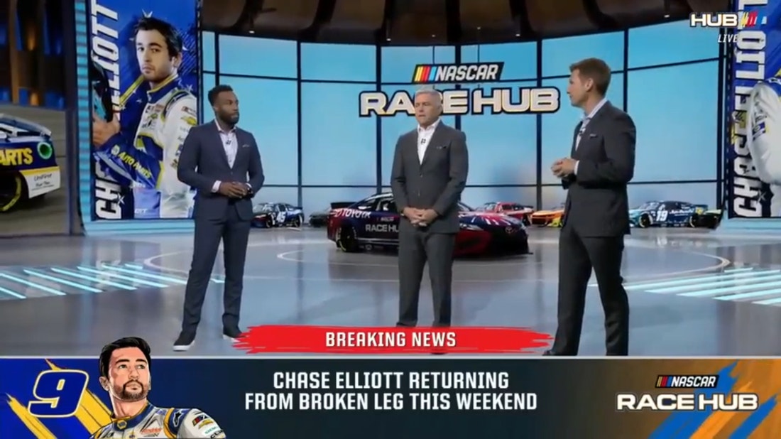 'It's huge for the whole team' - Bobby Labonte on Chase Elliott making his big return from broken leg | NASCAR Race Hub