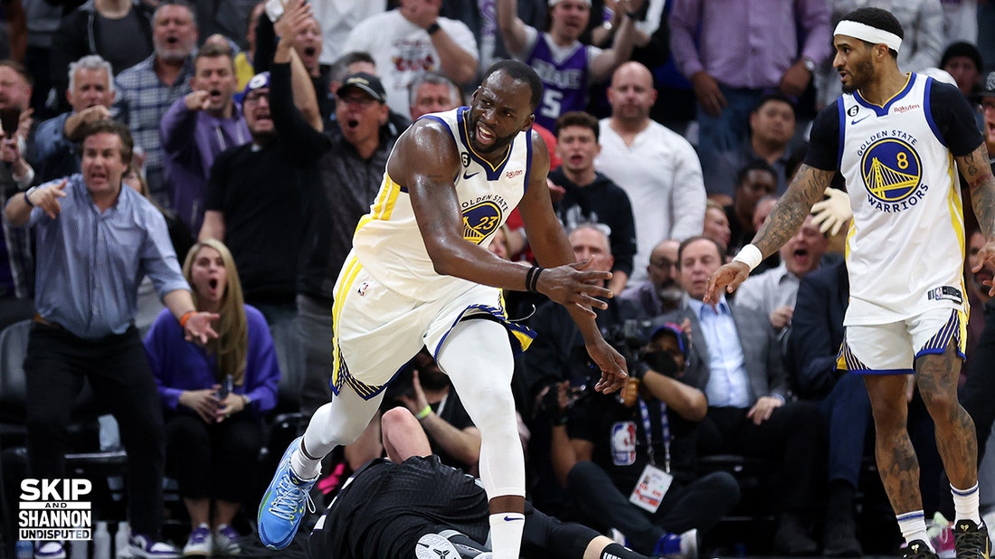 Draymond Green stomps on Sabonis, gets ejected from Game 2 of Kings-Warriors | UNDISPUTED