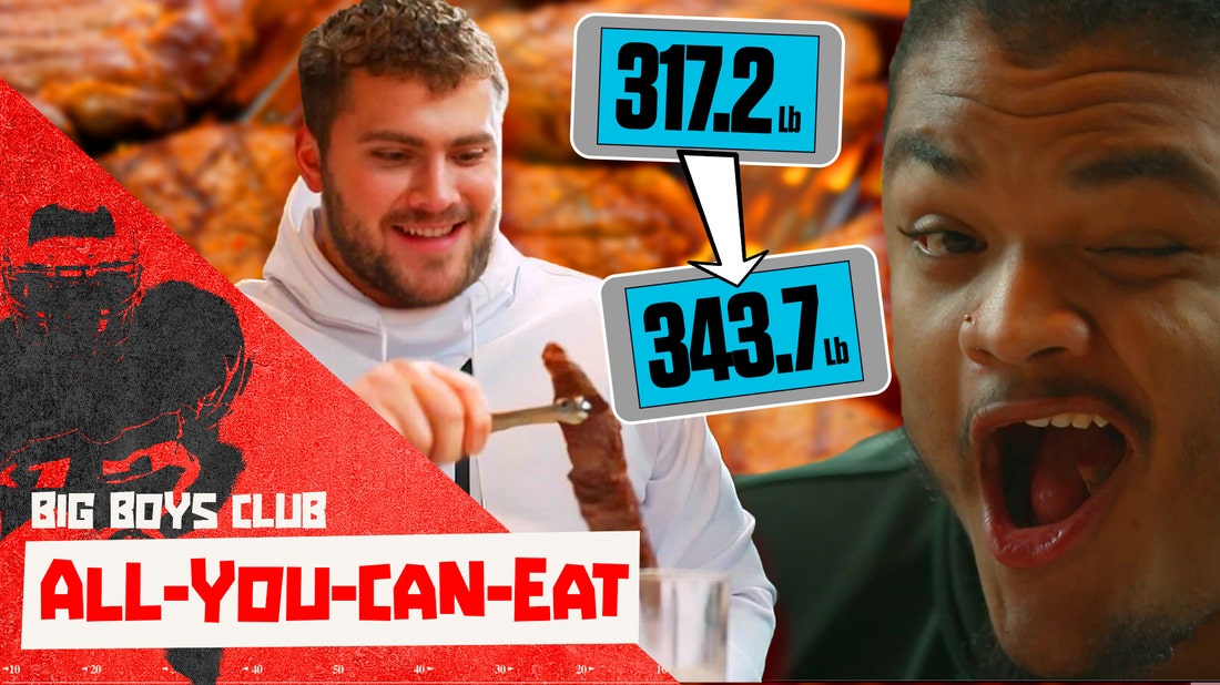 Big Boys Club: How Offensive Linemen DOMINATED the All-You-Can-Eat CHALLENGE
