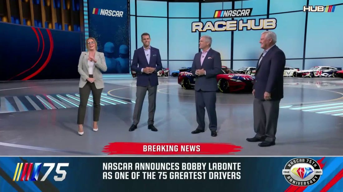Bobby Labonte is named one of NASCAR's 75 greatest drivers | NASCAR Race Hub