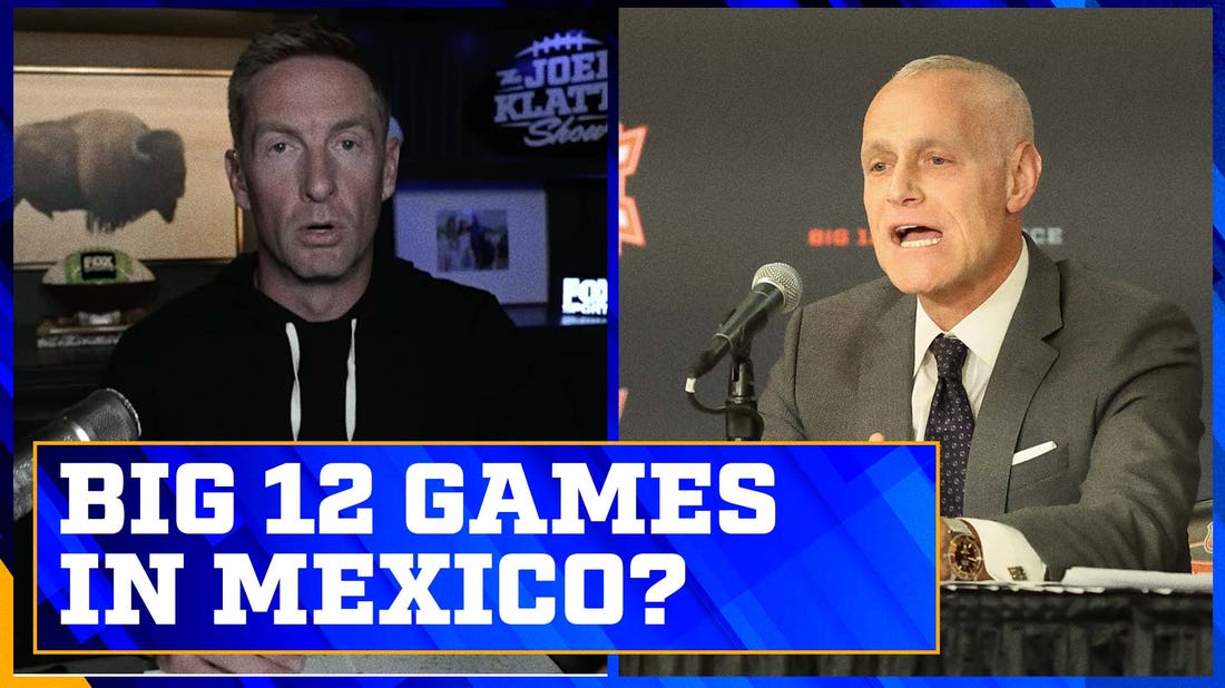 Big 12 commissioner explores playing games in Mexico, expanding TV access | The Joel Klatt Show