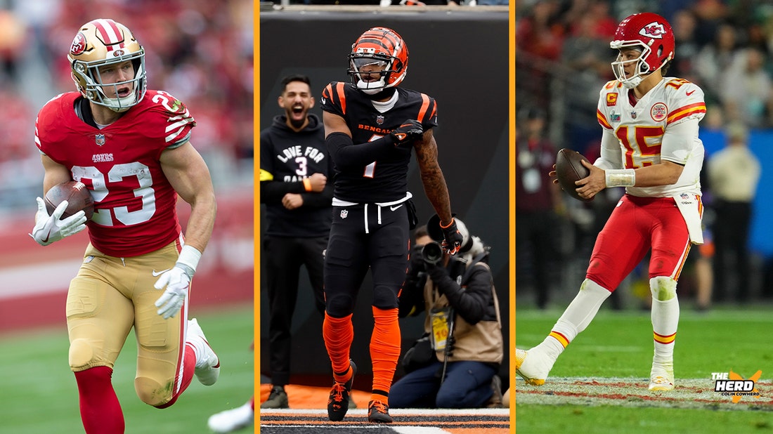 Where do Bengals, 49ers, Chiefs land on Colin's NFL playmaker pyramid? | THE HERD