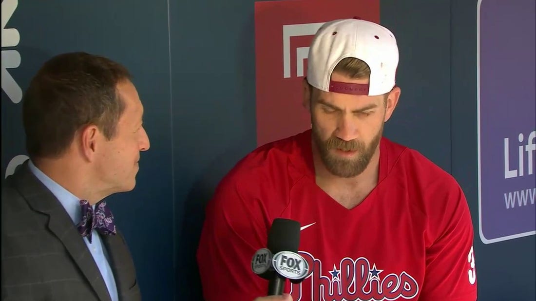 'The goal is to get back out there'— Bryce Harper opens up about his return to the Phillies' after his Tommy John surgery