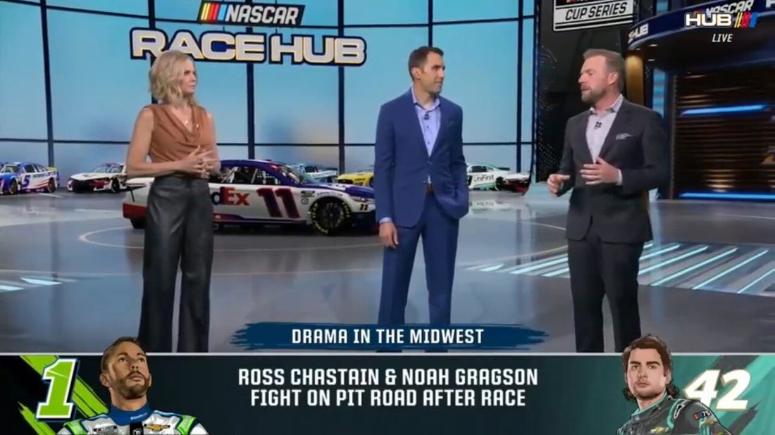 Is the Ross Chastain vs. Noah Gragson drama over? | NASCAR Race Hub