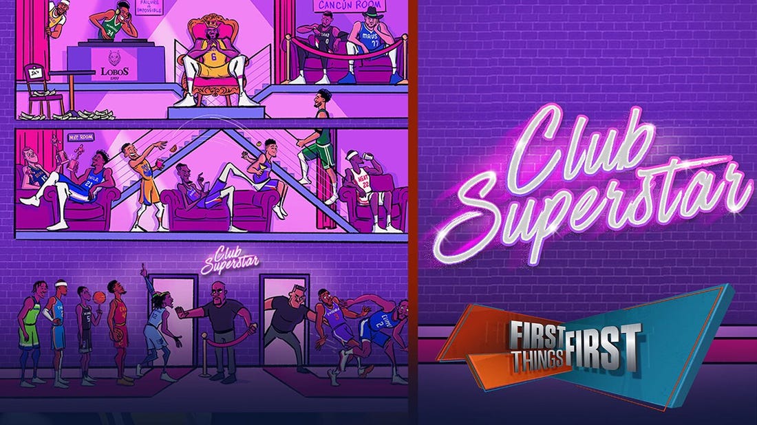 LeBron, Luka & Giannis headline latest edition of Club Superstar | FIRST THINGS FIRST