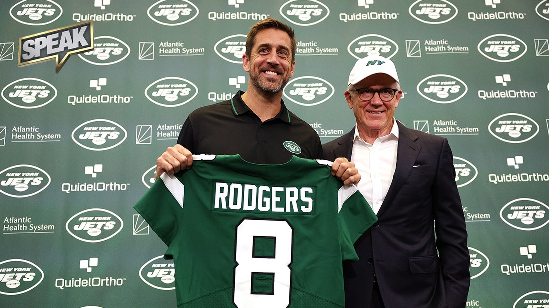 What is on the line for Aaron Rodgers this season with Jets? | SPEAK