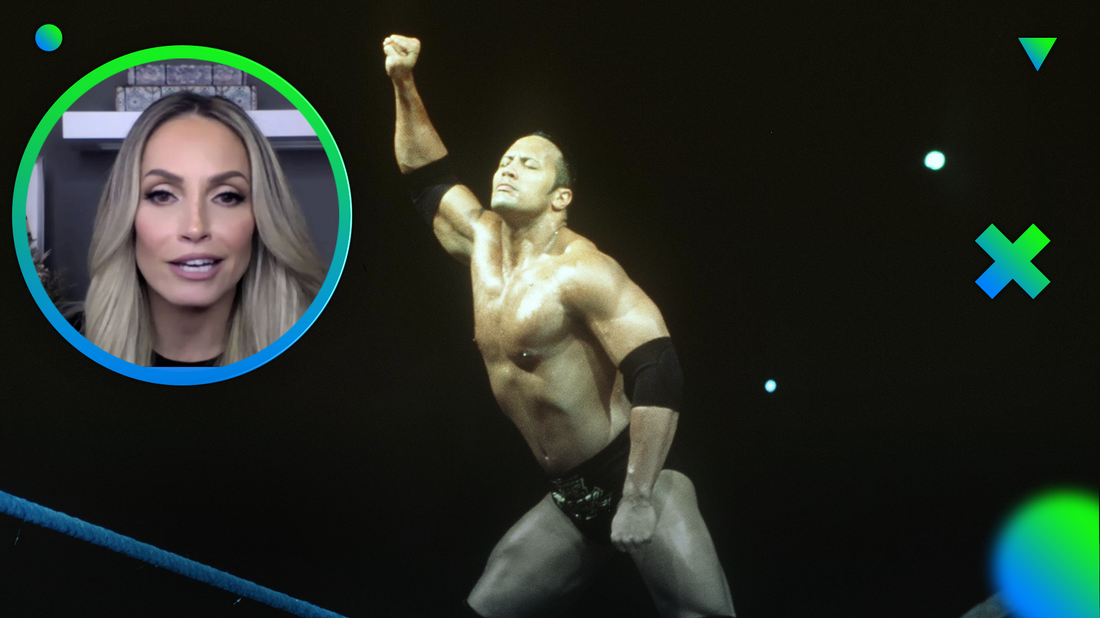 The Rock told Trish Stratus that she could be "the female Rock" | Out of Character