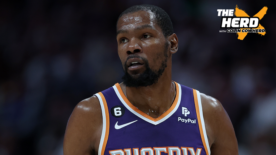 How will Kevin Durant be viewed if the Suns are eliminated in these playoffs? | THE HERD