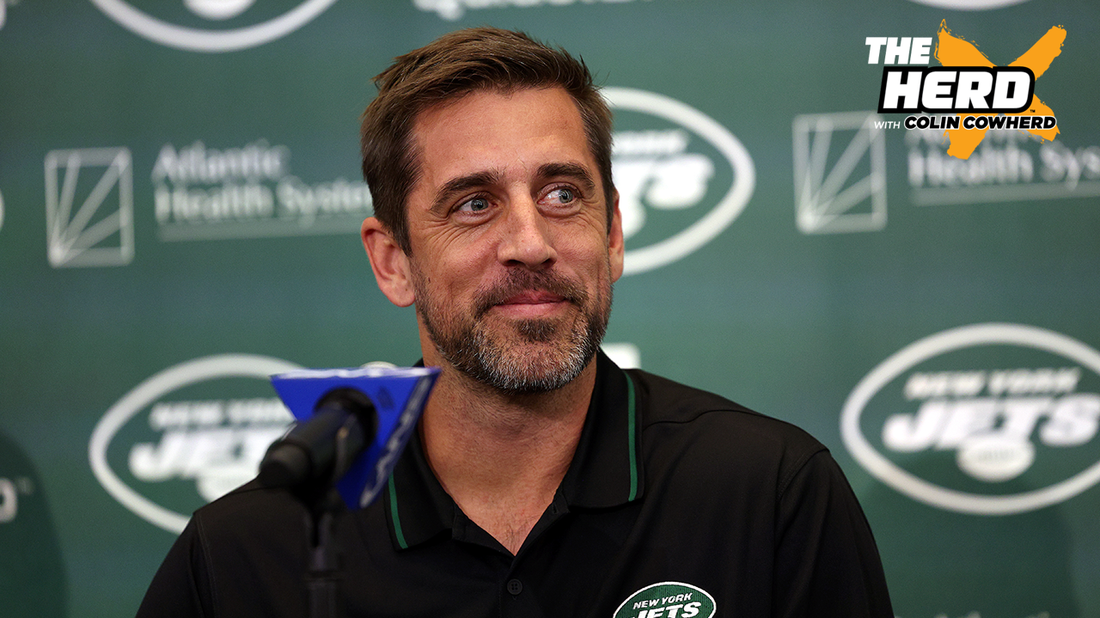 Clear Aaron Rodgers addition makes Jets contenders? | THE HERD