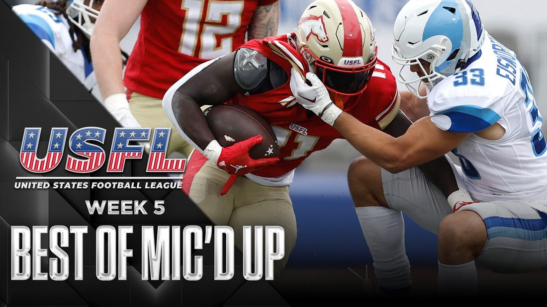 USFL's Best Mic'd Up Moments from Week 5 | USFL