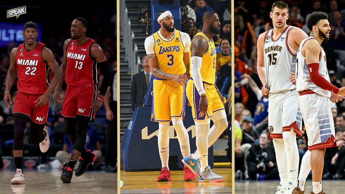 Where do LeBron-AD, Jokić-Murray, Butler-Adebayo rank on Acho's NBA best duos? | SPEAK