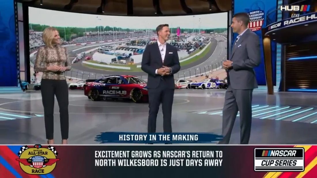 'That race track has a lot of character' - David Ragan on the excitement to race at North Wilkesboro | NASCAR Race Hub