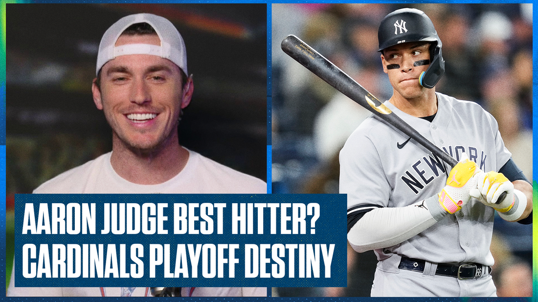 Is Aaron Judge MLB's best hitter? Cardinals playoff hopes, & Padres' disappointing season | Flippin' Bats