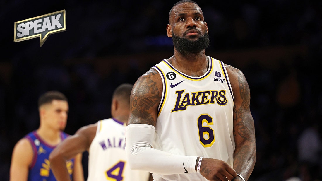 Has LeBron let Lakers down in Western Conference Finals vs. Nuggets? | SPEAK
