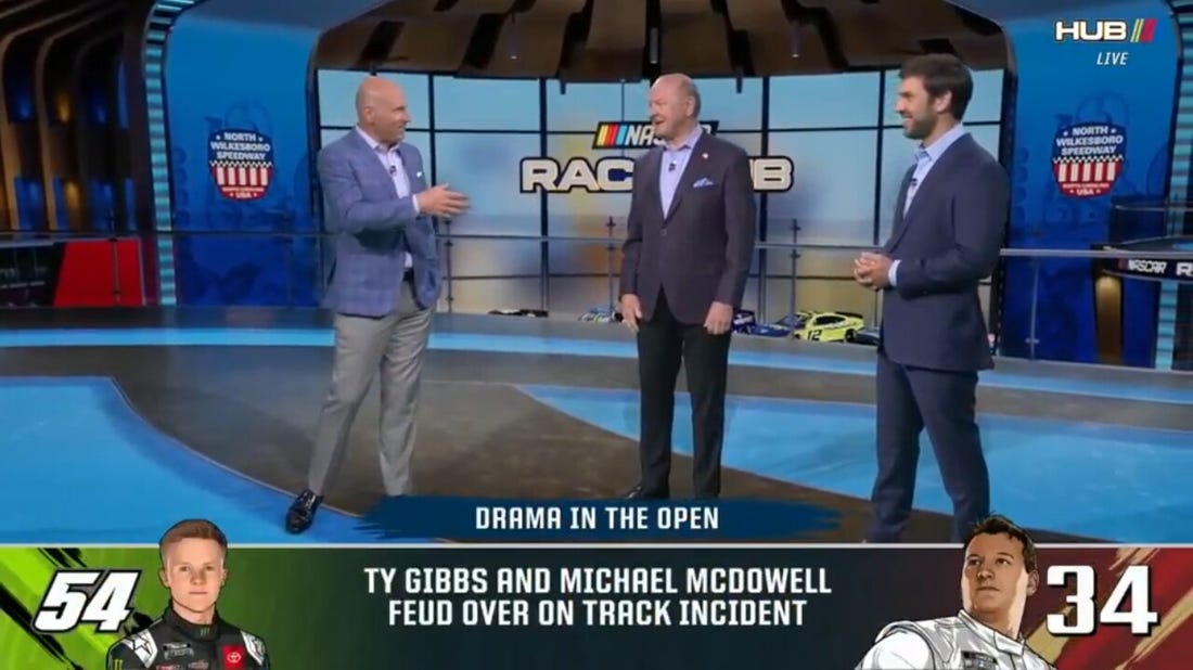 Ty Gibbs or Michael McDowell: Who was at fault for the wreck during the NASCAR All-Star Open? | NASCAR Race Hub