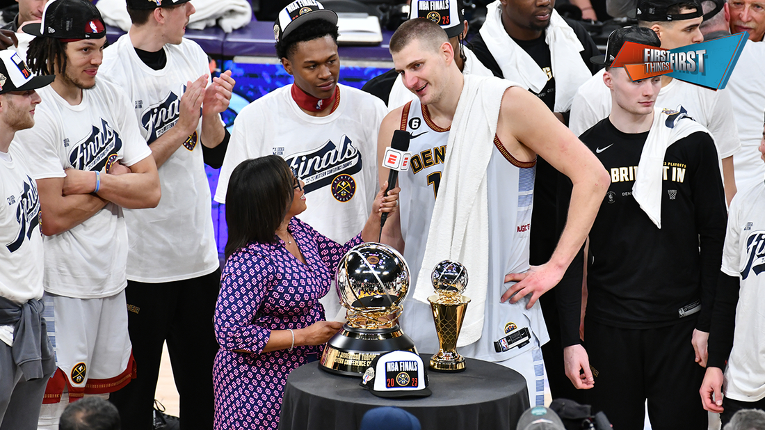 Nikola Jokić leads Nuggets past Lakers, named Western Conference Finals MVP | FIRST THINGS FIRST