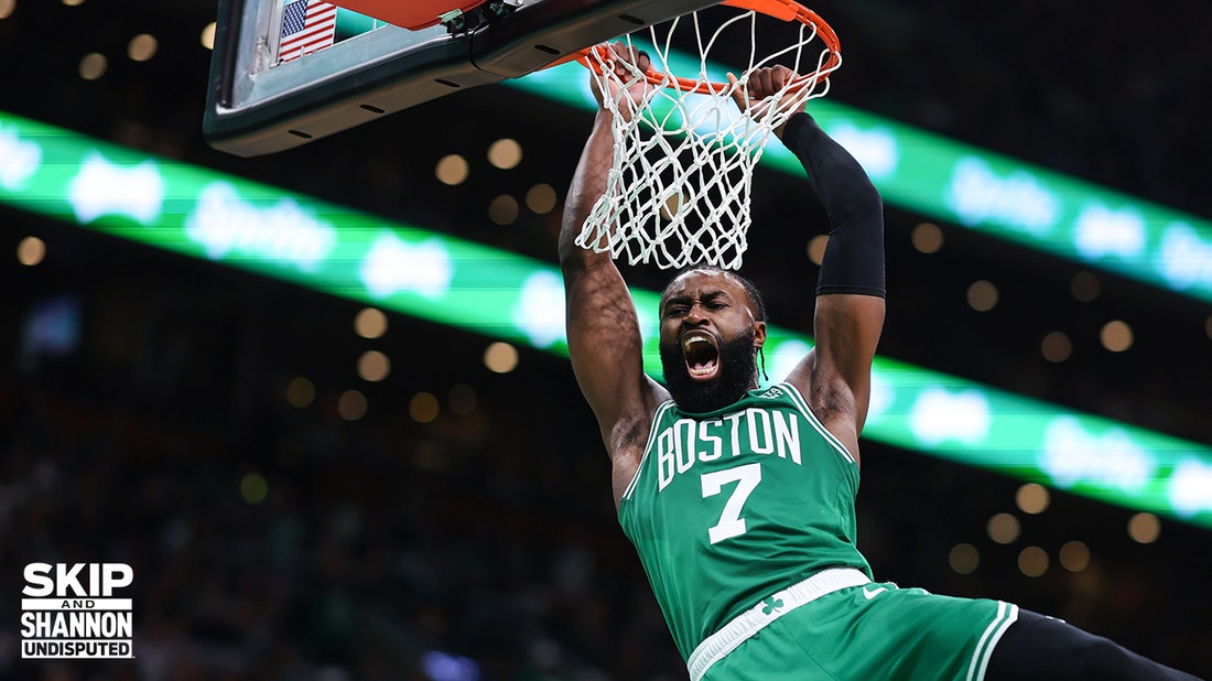 Celtics dominate Heat in Game 5: Jaylen Brown says 'don't let us get another one' | UNDISPUTED