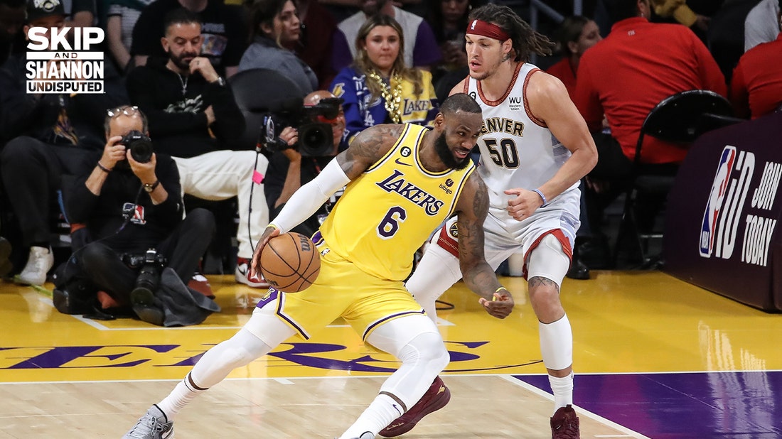 LeBron reportedly played last few months with a torn tendon in his foot | UNDISPUTED