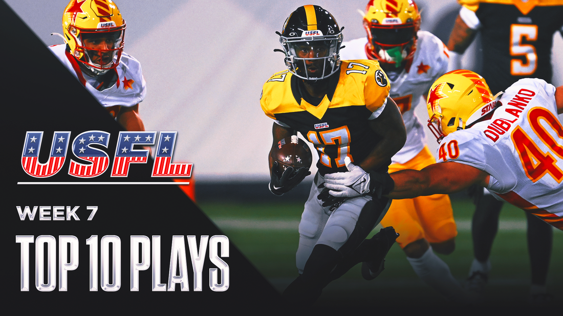 USFL Top 10 plays from week 7 | USFL Highlights