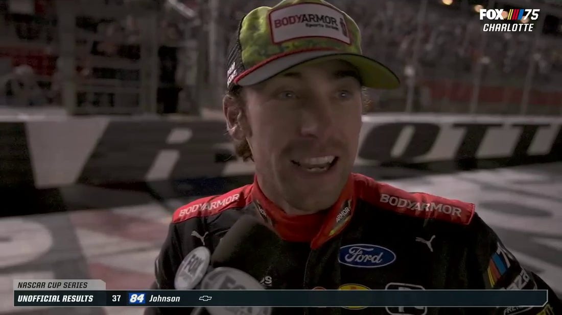 Ryan Blaney speaks on his first place finish in the Coca-Cola 600 at Charlotte