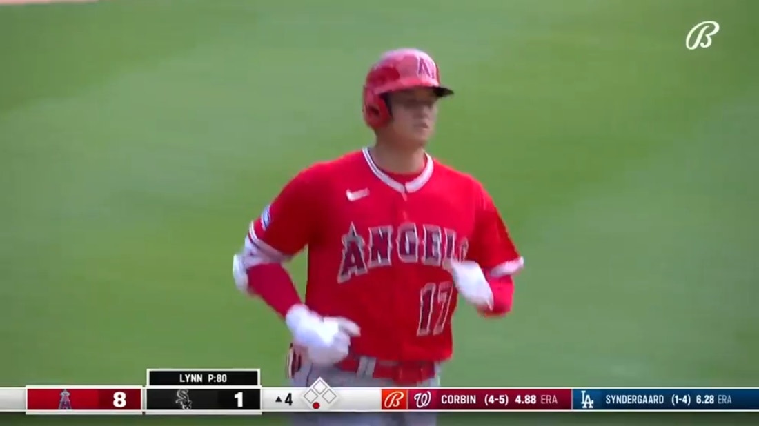 Shohei Ohtani delivers his SECOND home run of the day against the White Sox