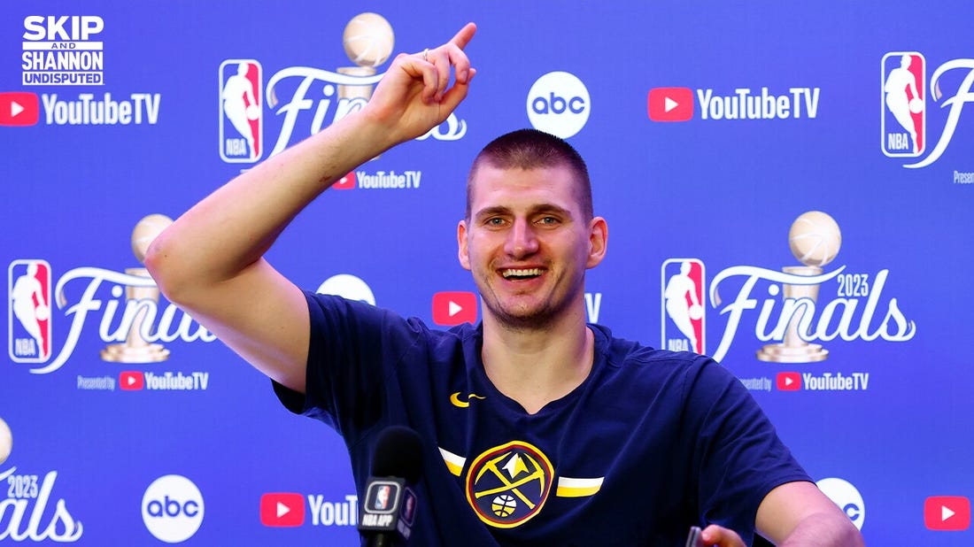 Nikola Jokic is first player ever to lead NBA playoffs in points, rebounds and assists | UNDISPUTED