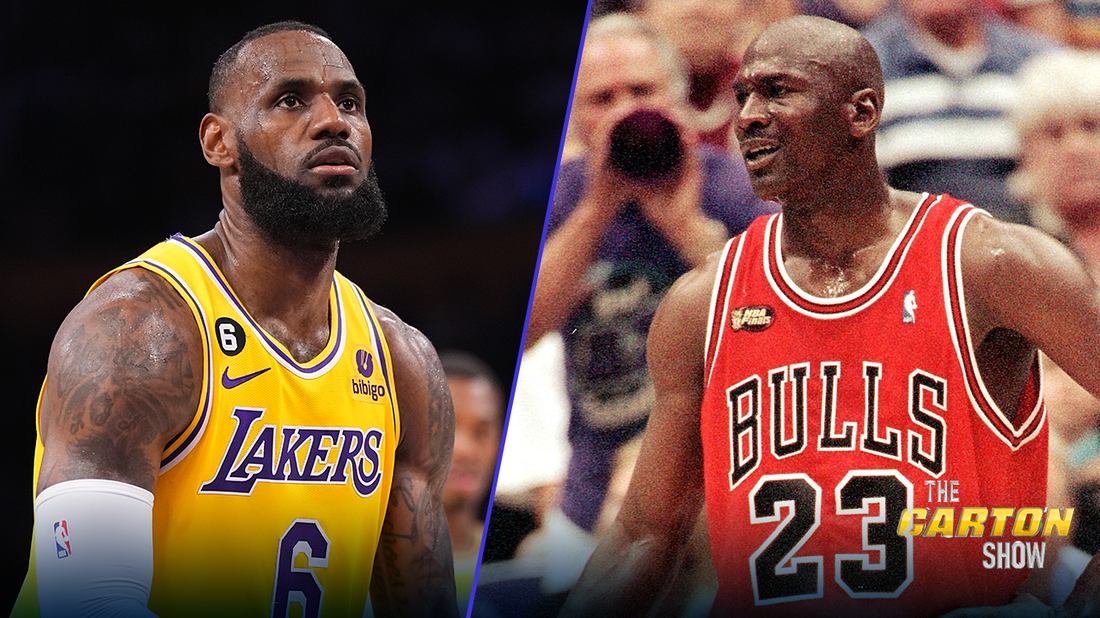 LeBron James vs. Michael Jordan: Which NBA Era is best? | THE CARTON SHOW