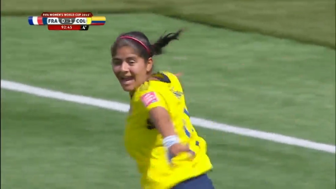 Colombia Shocks France: No. 34 | Most Memorable Moments in Women's World Cup History