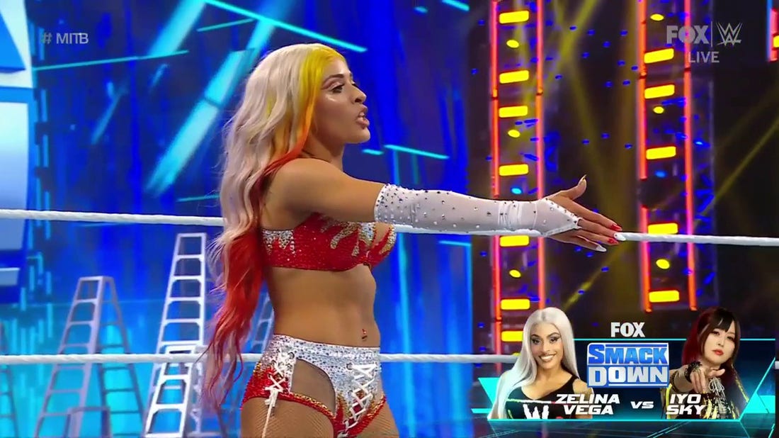 Zelina Vega faces off with IYO SKY ahead of Money in the Bank | WWE on FOX