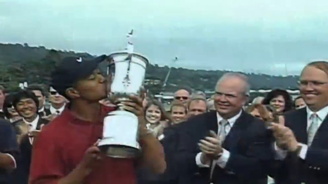 OTD: 23 years ago, Tiger Woods won the 100th U.S. Open by a major championship record-setting 15 strokes!