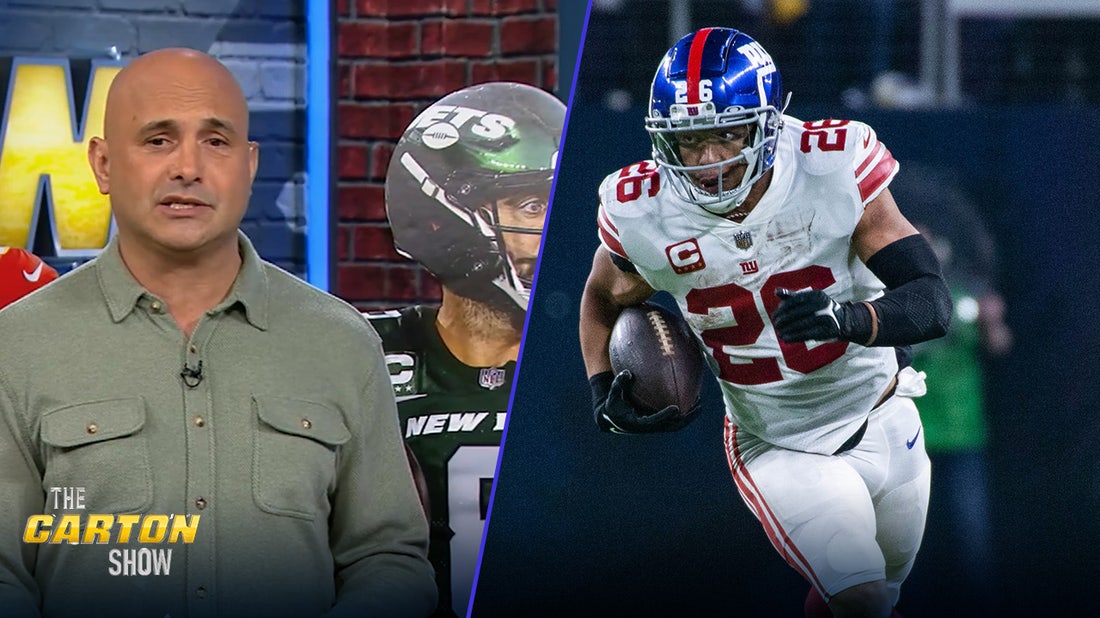 Saquon Barkley a 'real threat' to hold out of Giants training camp | THE CARTON SHOW