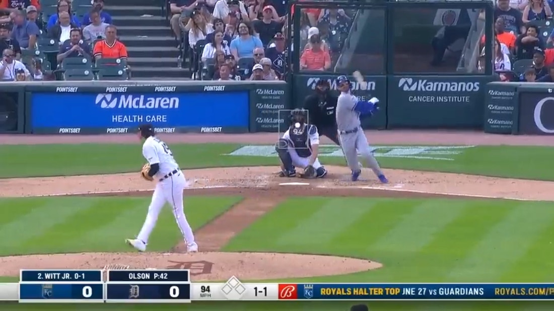 Royals' Bobby Witt Jr. and Maikel Garcia crush back-to-back homers in the fourth to extend the lead against the Tigers