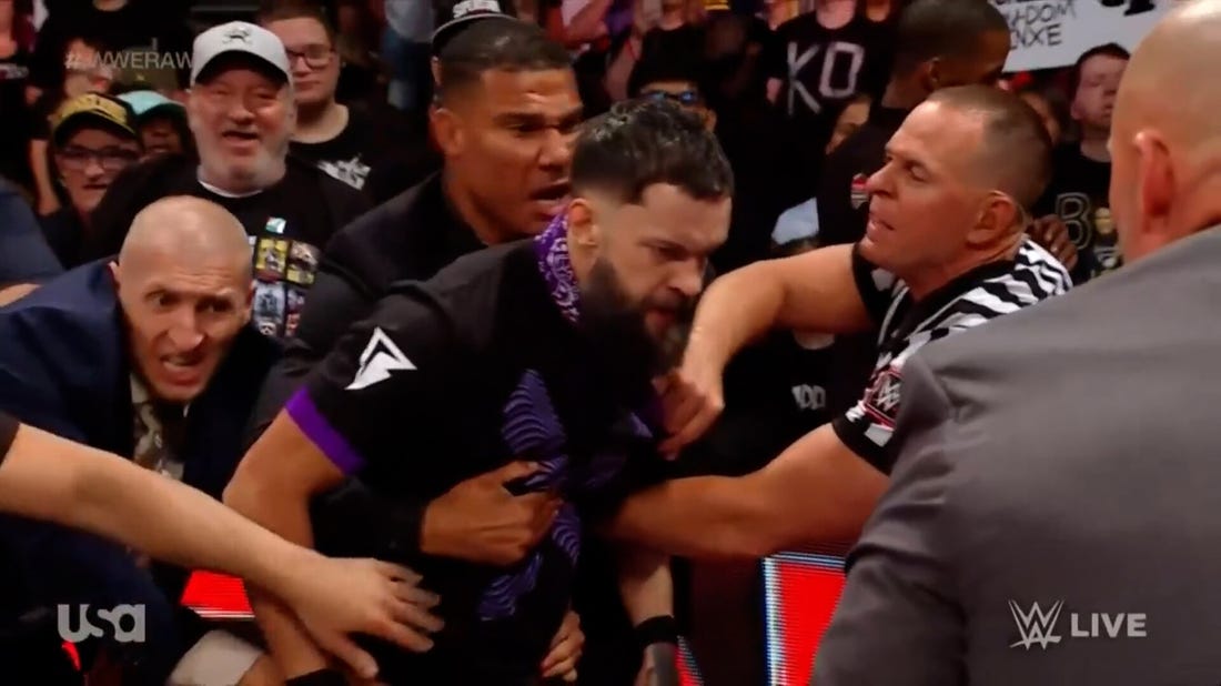 Finn Bálor hits Seth "Freakin" Rollins with THREE Coup de Graces in a violent ambush | WWE on FOX
