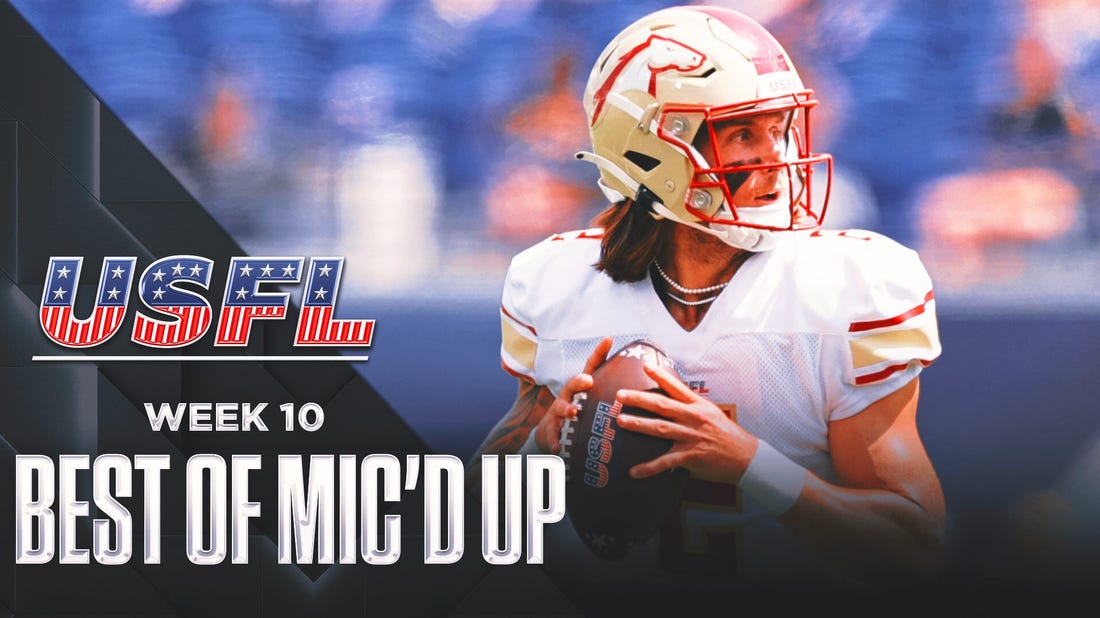 USFL's Best Mic'd Up Moments from Week 10 | USFL