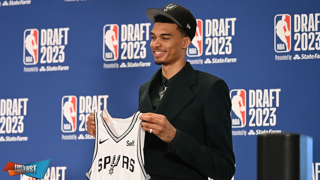 Spurs take Victor Wembanyama 1st overall in the 2023 NBA Draft | FIRST THINGS FIRST