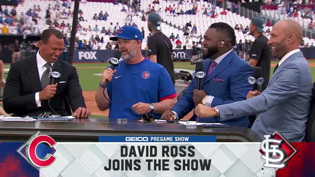 Cubs manager David Ross joins Derek Jeter and the 'MLB on FOX' crew to discuss the London matchup vs. the Cardinals