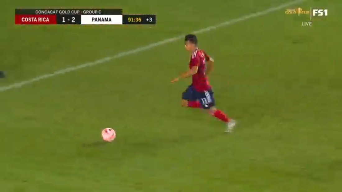 Aarón Suárez displays AMAZING dribbling to help Costa Rica trim deficit against Panama