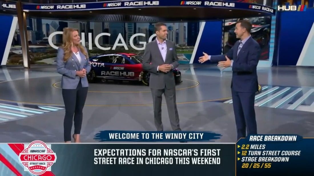 'It's harder than any race track I've ever been to' — Trevor Bayne on the Chicago street course | NASCAR Race Hub